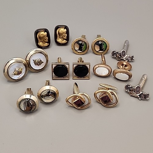 Vintage cufflink lot 8 - vintage,