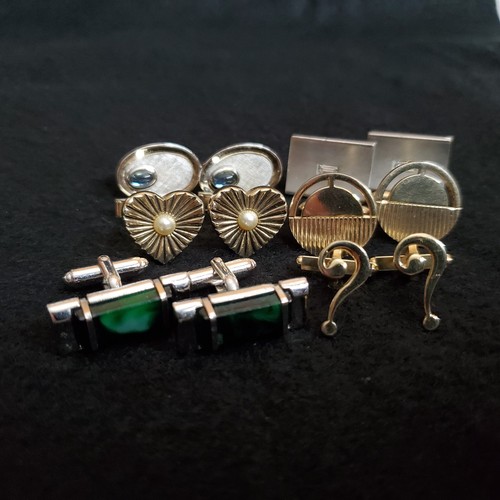 Vintage cufflink lot pair - lot, of